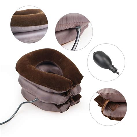 Buy Cervical Neck Traction Device Collar Brace Support Pain Relief ...
