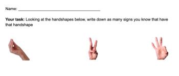 ASL Shape Signs 的图像结果