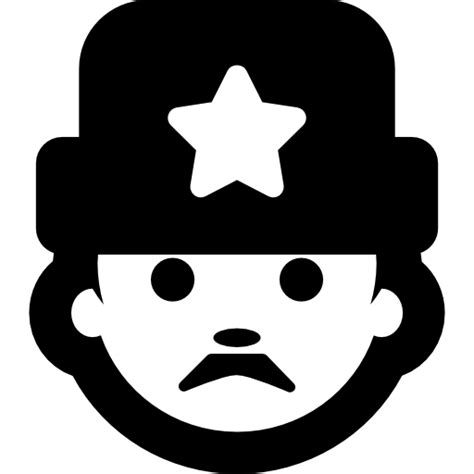 Russian man face - Free people icons