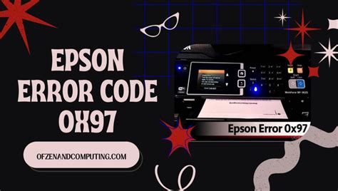 How to Fix Epson Error 0X9e 的图像结果