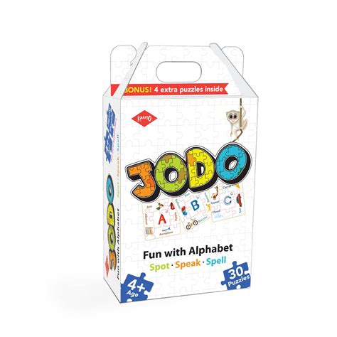 Buy KAADOO Jodo Alphabet Puzzle Game For Kids 4+ Years 150 Pcs Abc ...