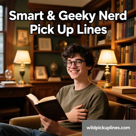 🤓243 Nerd Pick Up Lines That Will Make You Melt