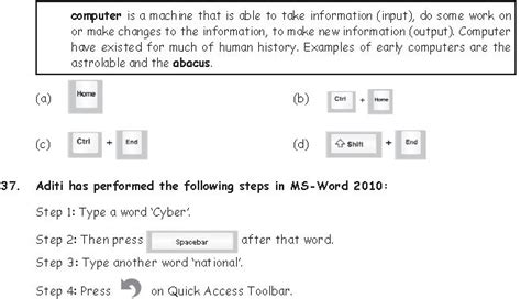 Image result for General Knowledge Computer MS Word