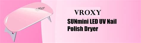 Vroxy Multipurpose Mini UV Nail Light With USB Cable, Nail Polish ...