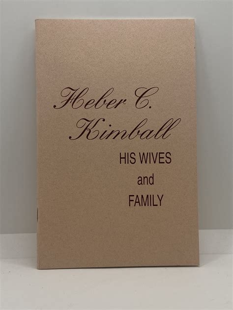 1967-Heber C. Kimball: His Wives and Family-Kate B. Carter – Eborn Books