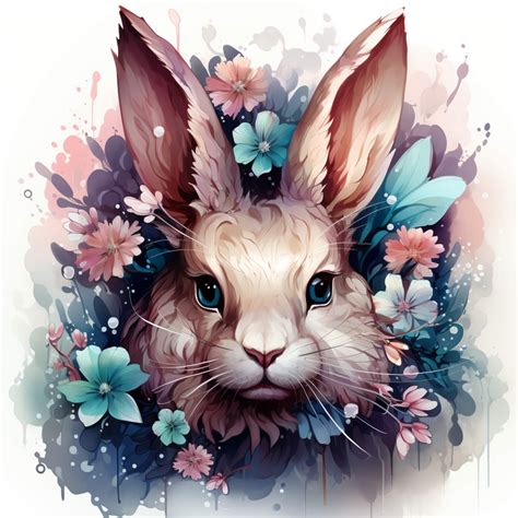 Bunny Rabbit Art Free Stock Photo - Public Domain Pictures
