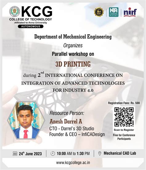 ICIATI 2026 Organised by KCG College of Technology