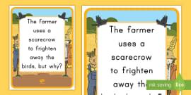 A Scarecrow's Problem Editable Letter (teacher made)