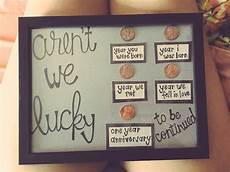 1 Year Wedding Anniversary Gift For Him by One Year Anniversary Boyfriend Gift Anniversarygifts 1 Year Wedding Anniversary Gift For Him