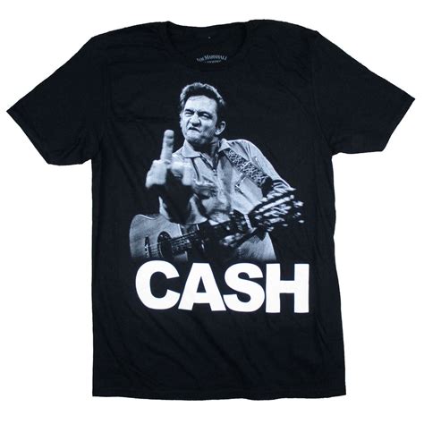 Johnny Cash Middle Finger Shirt