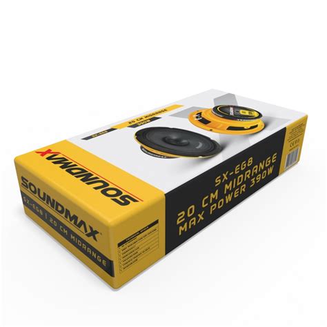 Oto Muzik Sepeti - SOUNDMAX SX-EG8 20 CM MİDRANGE OTO HOPARLÖR - Fiyatı ...