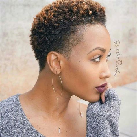 African American Short Natural Haircuts
