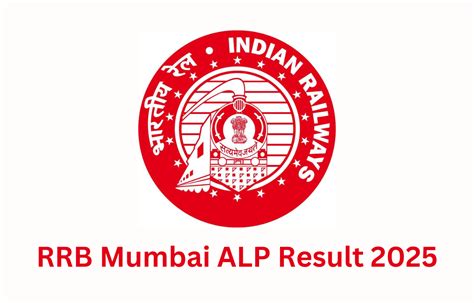 RRB Mumbai ALP Result and Cut-Off 2025 Out, Download Official PDF