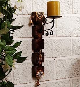 Unravel India Warli Painting with Dhokra Craft Sheesham wood Wall ...