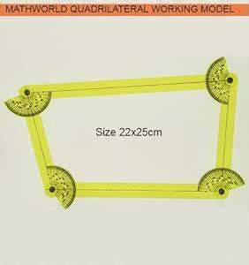 Buy Mathworld Variable Quadrilateral Polygon Math kit Working Model for ...