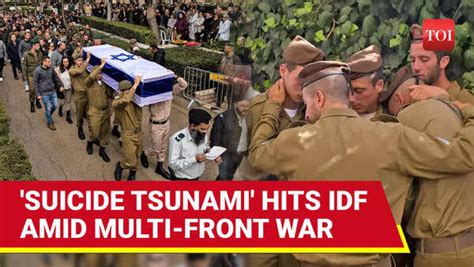 10000 IDF Soldiers Pay Heavy Price For Netanyahu's War; Sleep Loss ...