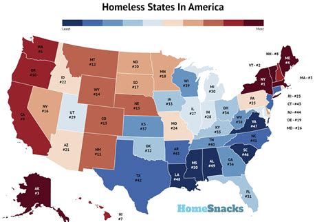 Rate Of Homelessness By State