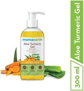 Mamaearth Aloe Vera Gel From 100% Pure Aloe Vera For Face, Skin & Hair ...