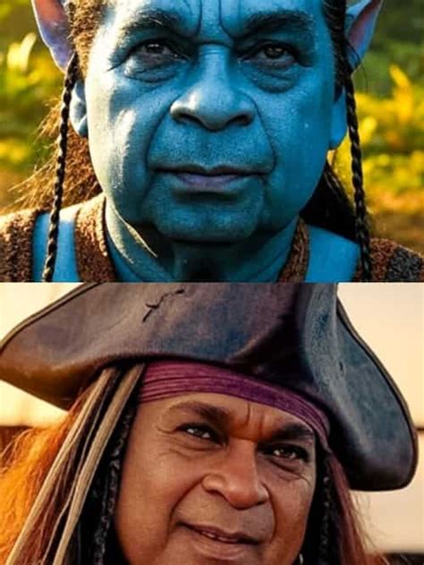 AI imagines Brahmanandam in Hollywood blockbusters