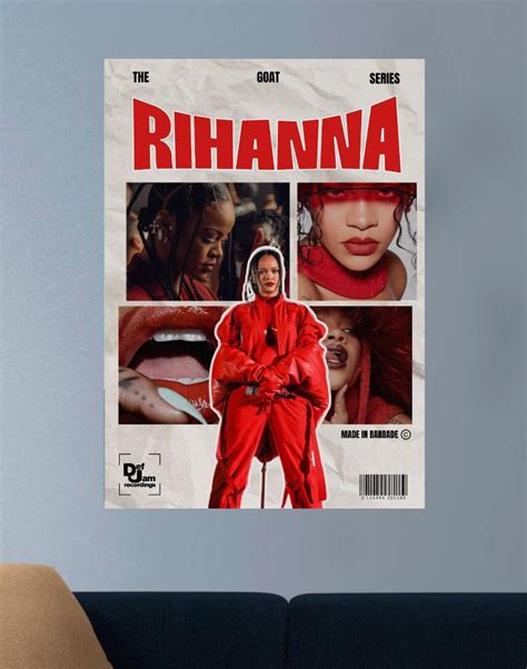 RIHANNA | VISION SINGERS #50 | MUSIC POSTERS – HIIQIFY