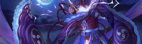 Download wallpaper girl, night, zipper, sword, Genshin Impact, Raiden ...