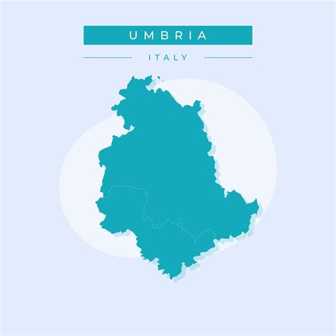 Premium Vector | Vector illustration vector of umbria map italy