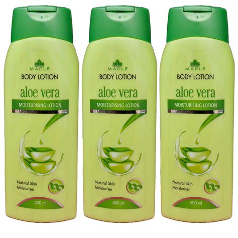 Buy BODY MOISTURISING LOTION MAPLE BODY LOTION. PACK OF 3PCS 500ML X ...