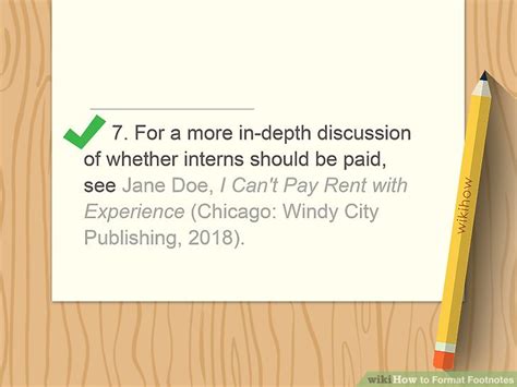 Image result for Footnotes Format Example