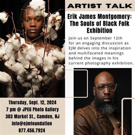 ARTIST TALK: Erik James Montgomery-The Souls of Black Folk Join us on ...