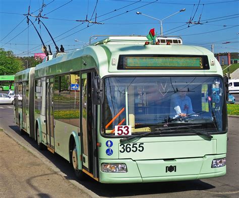 Минск, БКМ 333 № 3655 — Фото — Городской электротранспорт