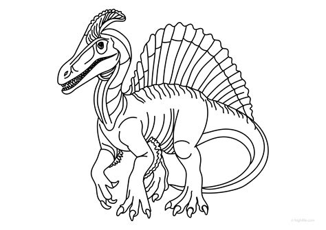 Dinosaur Coloring Pages Spinosaurus [2025]
