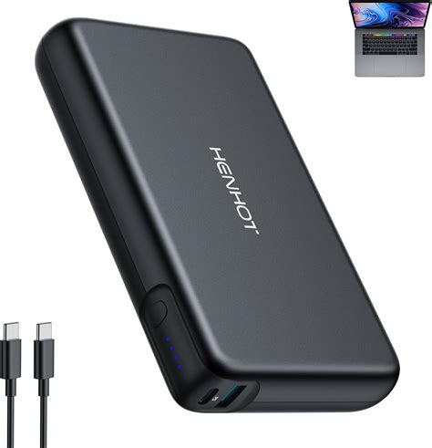 HenHot 100W Power Bank, 30000mAh Laptop Portable Charger USB-C PD Fast ...