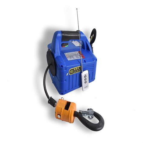 Buy Engine Hoist 1500W 3 In 1 Electric Hoist Remote Control Traction ...