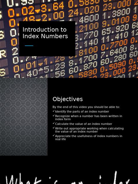 Image result for Index Numbers