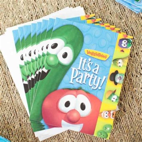 Amazon.in: Buy VEGGIETALES PARTY INVITATIONS (8) Book Online at Low ...