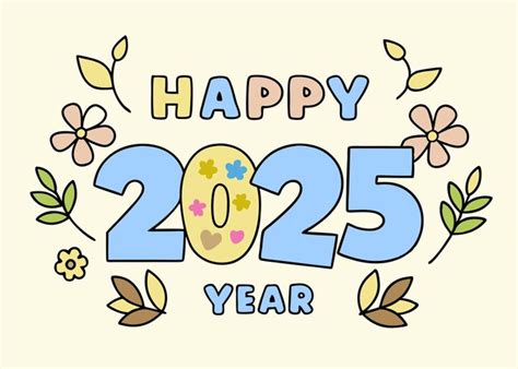A poster of a happy new year 2025 | Premium AI-generated vector