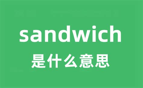 sandwich是什么意思_sandwich怎么读_中文翻译是什么？_学习力