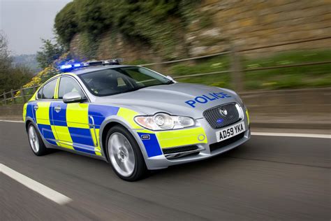 First Jaguar XF Police Cars go on Duty in the UK