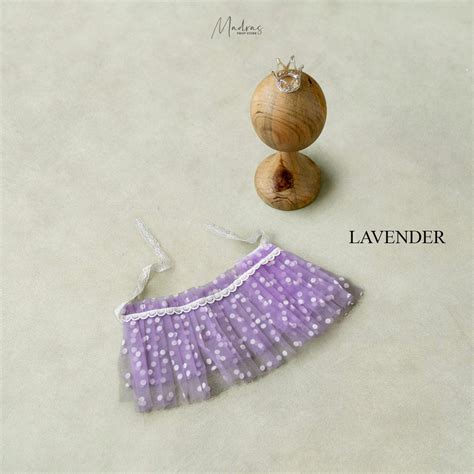 Polka Tulle Skirt With Crown (0 to 1 Months) – Madras Prop Store