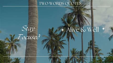 100+ Powerful 2 Words Quotes for Motivation - Fleepbleep