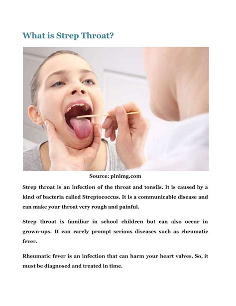 PPT - How Long Is Strep Contagious Symptoms, Diagnosis & Treatment ...