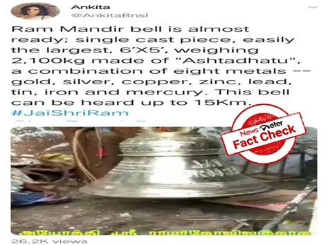 Read all Latest Updates on and about 600 kg bell going from Tamil Nadu ...