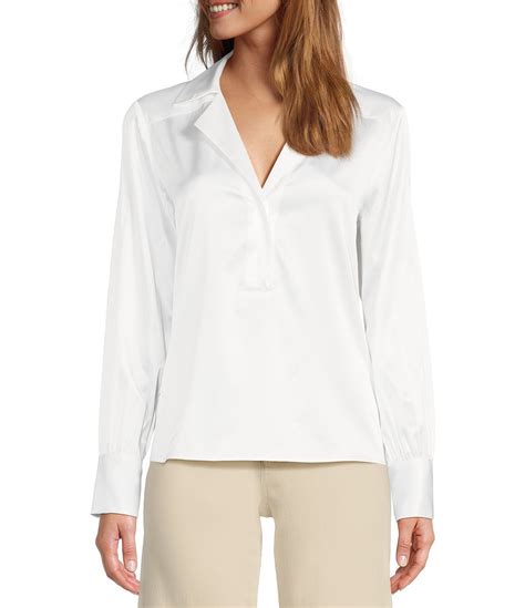 White Women's Casual & Dressy Blouses | Dillard's