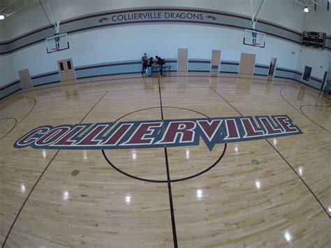 Collierville High School Auxiliary Gym 2 | Sports Floors, Inc.