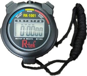 R-tek Digital Professional Timer Sports Stop Watch(Black) Digital Stop ...