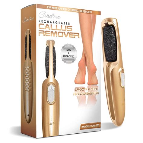 Care Me Electric Foot File Rechargeable Removes Cracked, Dry, Dead ...