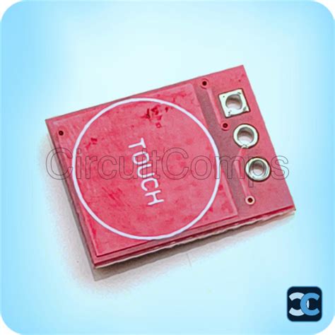 TTP223B Capacitive Touch Sensor Module Digital Touch Switch – Circuitcomps