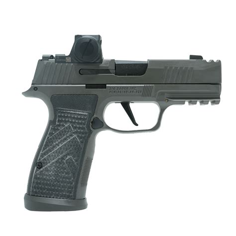 SIG SAUER P365-AXG Legion 9mm 3.1in 3x17rd Pistol with Romeo X Red Dot ...