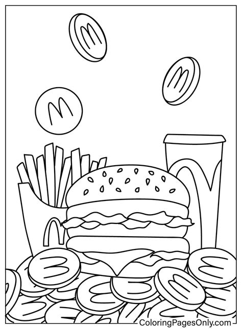 20+ McDonald's Coloring Pages - Free Printable PDF & Online Coloring