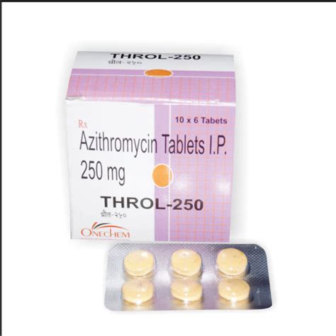 THROL‐250 Tablets Onechem Lifesciences